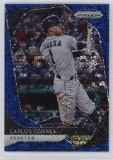 2020 Panini Prizm Tier III Quick Pitch Blue Donut Circle /199 Carlos Correa 0q3