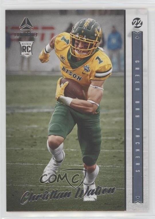 2022 Panini Luminance Rookie Christian Watson #118 11xm
