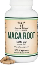 Maca Root Capsules for Women and Men, 300 Count (1,000Mg of Black, Red, Yellow M