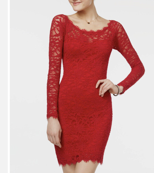 Jump Apparel Womens Juniors Lace Scalloped Trim Semi-Formal Dress, SizeL |  eBay