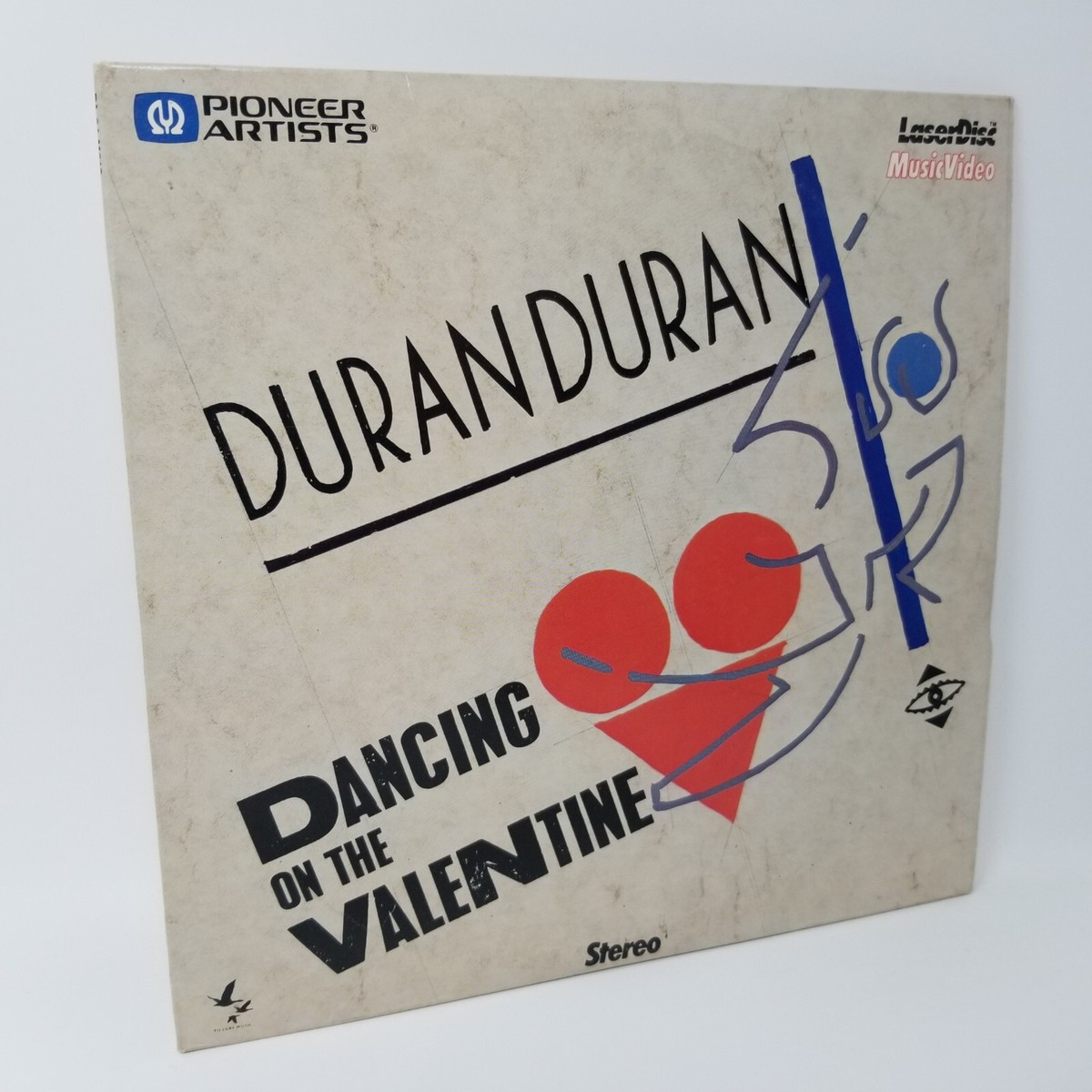 Duran Duran Dancing on the Valentine Laserdisc Music Video - White