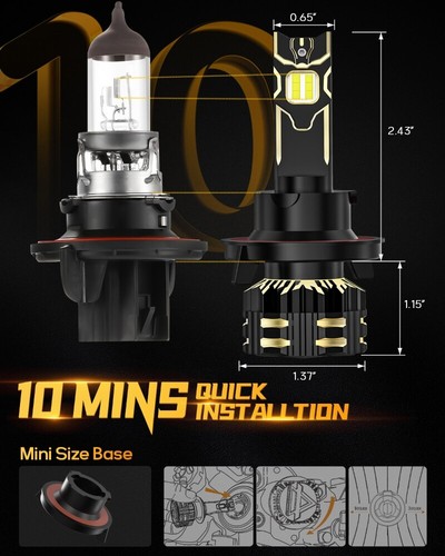 Faro LED Canbus Canbus 2008-2009 AUXBEAM + luz antiniebla blanca - Imagen 9 de 12