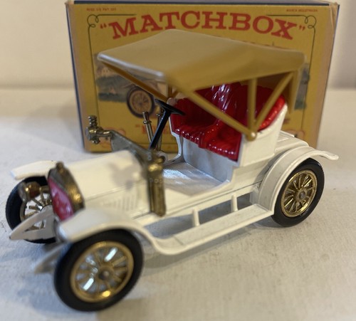 Vintage 1960’s matchbox models of yesteryear 1909 Opel Coupe Variant New In Box - Picture 7 of 7