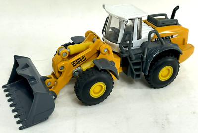 Siku - 1873 - Front Loauder 580 - Yellow with White Top - Scale 1:87