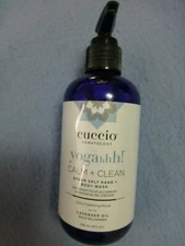 yogahhh epsom body wash lavendar calm clean Cuccio