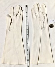 Vintage Women's Medium Length Formal Gloves -- 12 1/2-inches