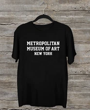 NEW The Metropolitan Museum of Art Black T Shirt AM802