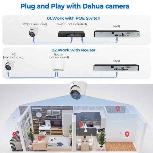 Dahua NVR4108HS-EI 8 Channels 16MP 4K NVR Network video Recorder Fast shipping - Picture 13 of 21
