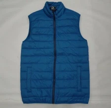 NWOT Swiss Tech Men's Performance Gear Teal Blue Size S (34-36) Puffer Vest