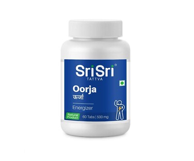 Sri Sri TATTVA shuddhta ka naam Oorja Forte - Anti Fatigue, 60 Tabs | 500mg