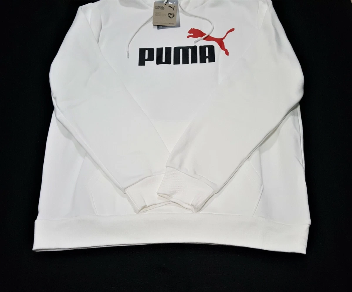 PUMA Mens Train Power Sports Fleece Big Logo warm Hoodie Puma