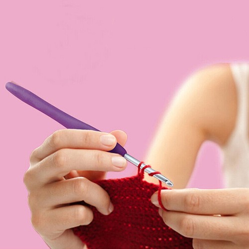 Knitting Needles Crochet Hooks Set Tools Kit Yarn Sewing Tools Grip With Box DIY - Picture 7 of 12