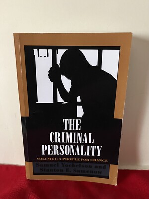 THE CRIMINAL PERSONALITY VOLUME 1: A PROFILE FOR CHANGE 2004 PB BOOK YOCHELSON