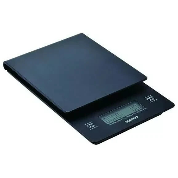 Hario V60 Coffee Drip Scale with Timer VSTN2000 - Black