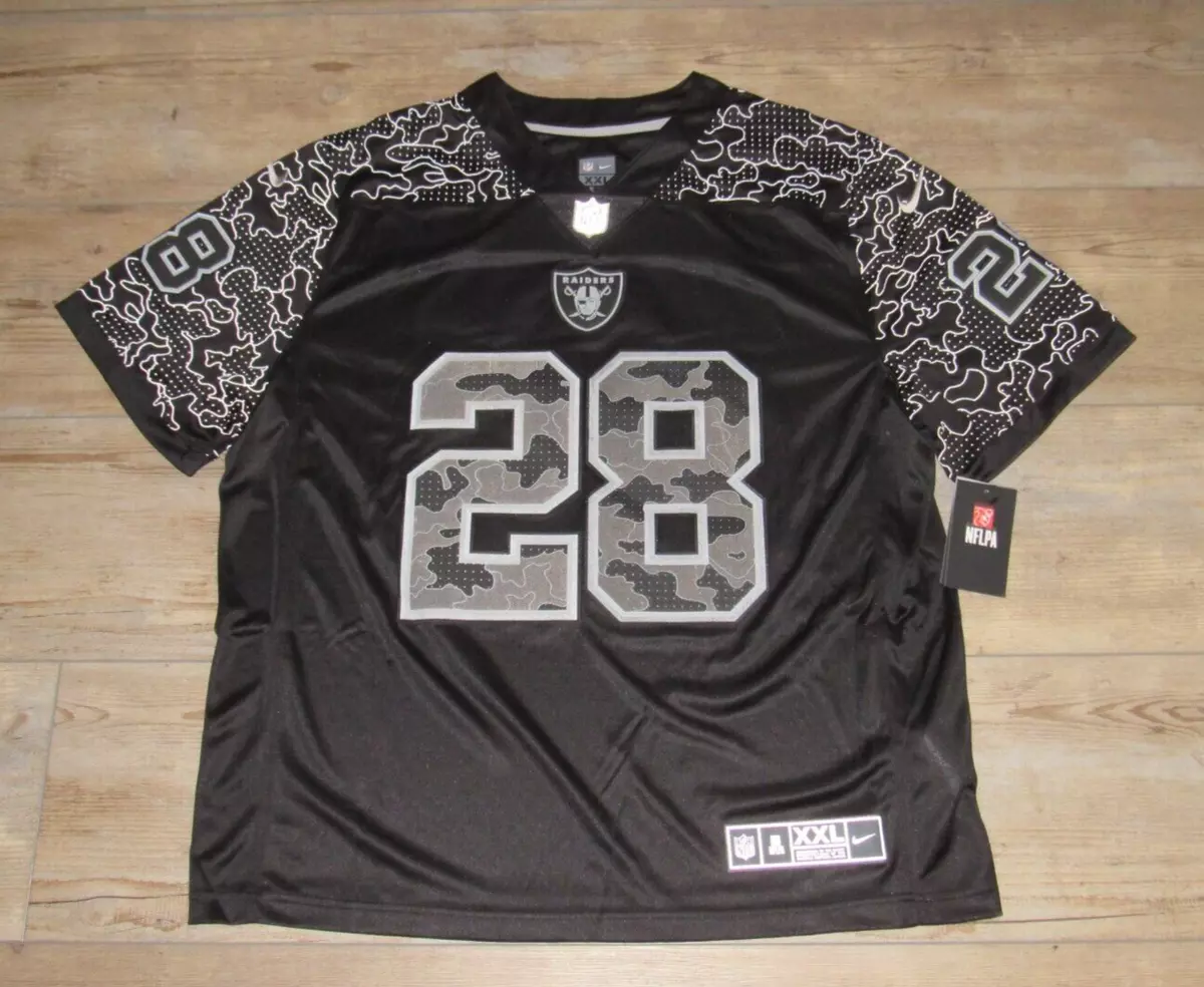 Nike Las Vegas Raiders Josh Jacobs #28 Black RFLCTV Limited $185