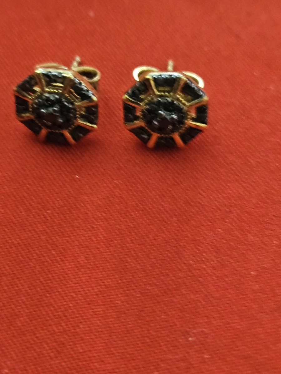 Gold Over Sterling Earrings View 6