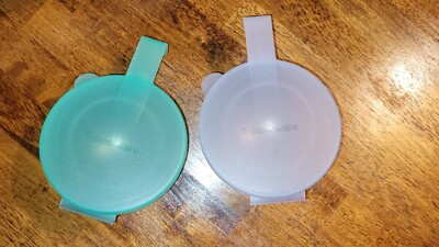 Set of Two Tupperware Forget Me Not Keepers Fruits & Vegetables #4201A & 4518A