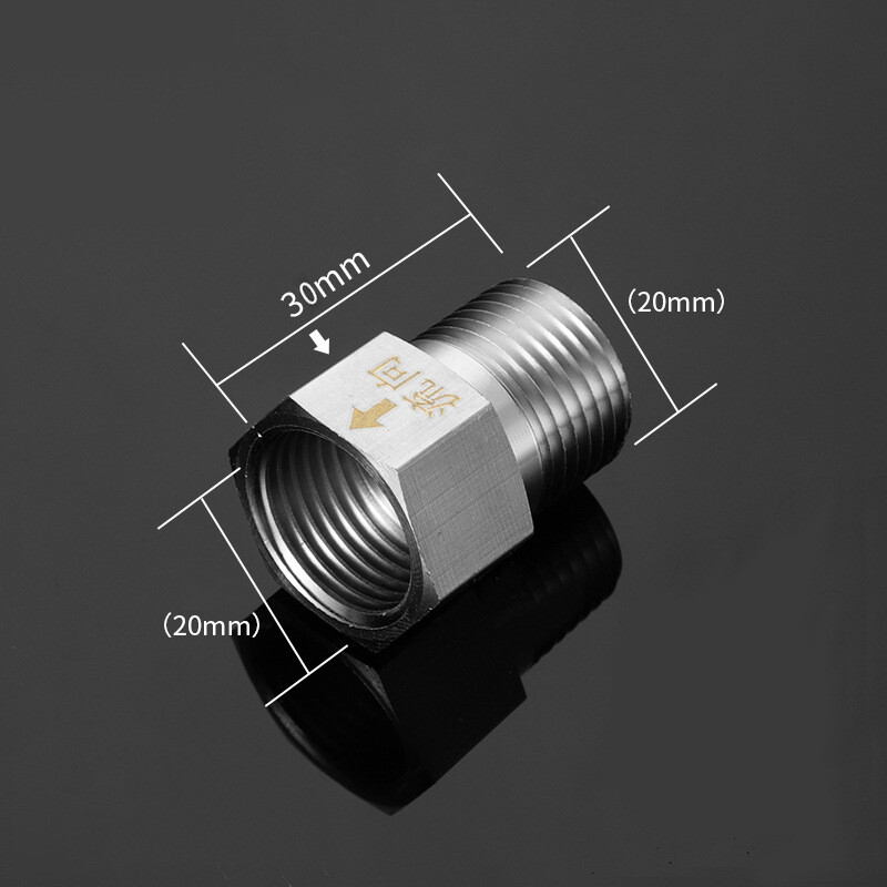 Male Female Check Valve One Way Nonreturn Valve Water Heater Toilet