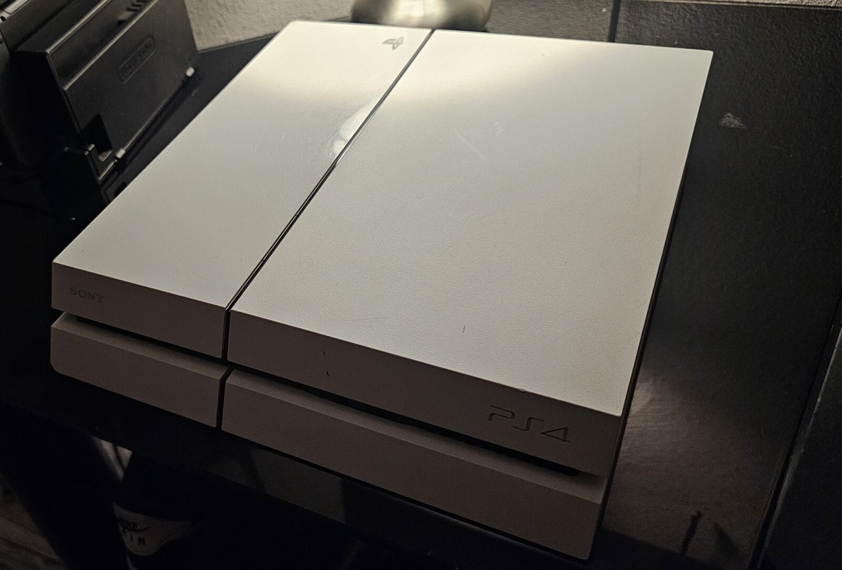 Sony PlayStation 4 Slim PS4 500 G White Console Only CUH