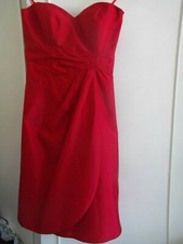 Debenhams - Debut Bright Red evening / special occasion -dress size 6