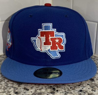 Texas Rangers New Era MLB 40th Anniversary Red UV 59FIFTY Fitted