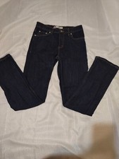 LEVIS 502 REG TAPER Women's Jeans 30' X 32" dark blue size 18 5 pocket NWOT