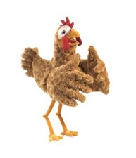 Folkmanis Chicken Two-Handed Puppet