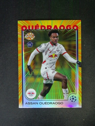 Assan Ouedraogo 2024-25 Topps Chrome UEFA Radiating Rookies #RR-8 RC
