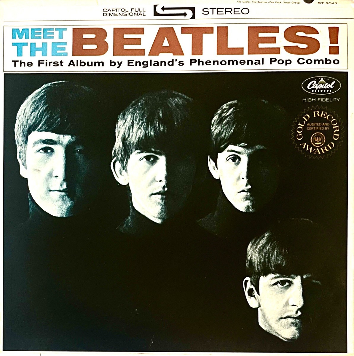 The Beatles 'Meet The Beatles' (1964 - Apple Label Reissue