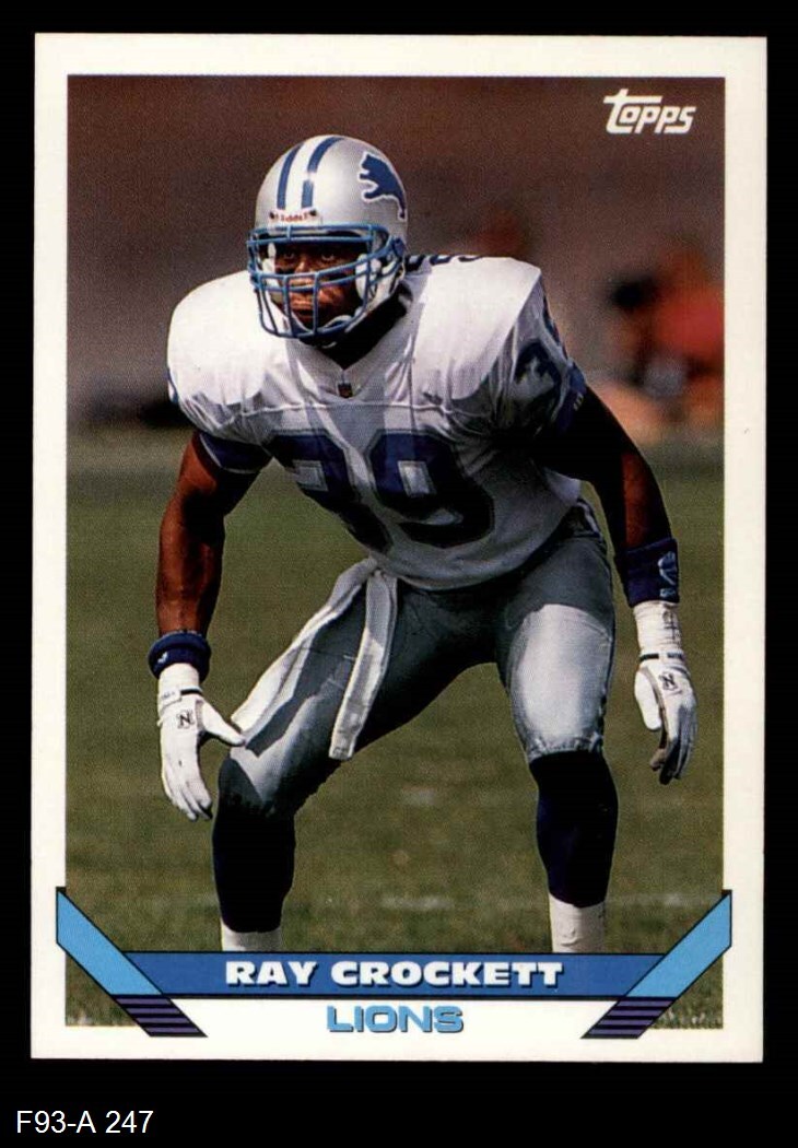 1993 Topps #247 Ray Crockett Lions Baylor NM/MT