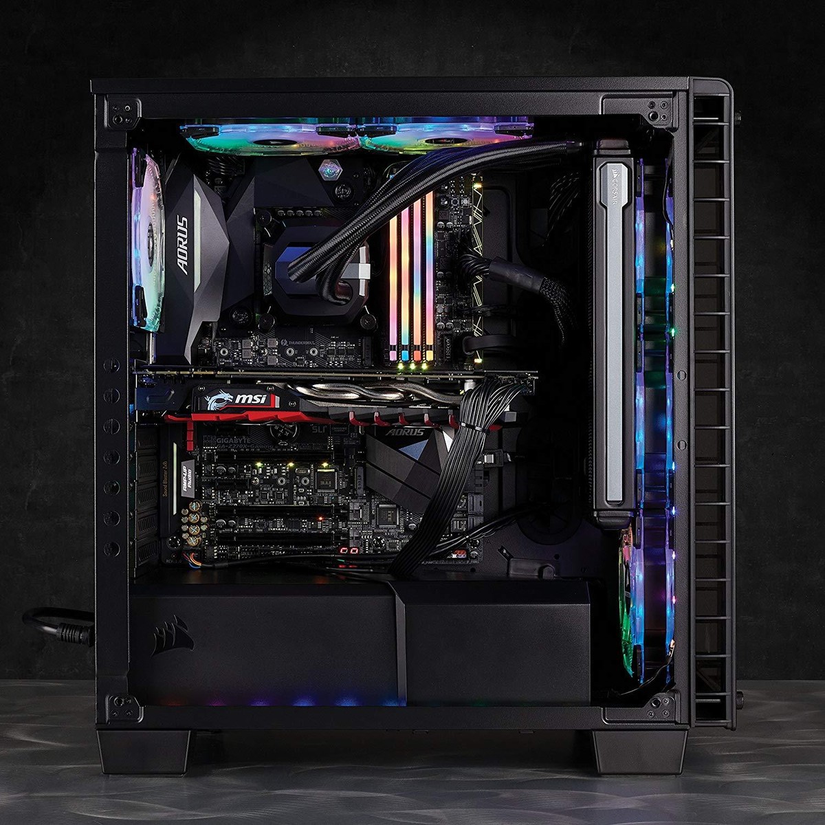 Corsair Vengeance RGB PRO 32GB (2 x 16GB) PC4-25600 (DDR4 Corsair Vengeance RGB PRO 32GB (2 x 16GB) PC4-25600 (DDR4