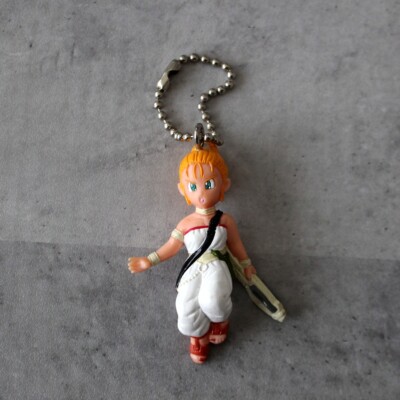 Chrono Trigger Figure Keychain BANDAI Marle
