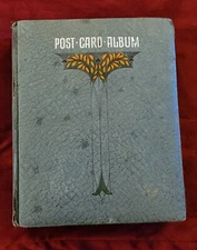 Vintage Postcard Album 300+ French Postcards Chateau Brittany Churches Costumes