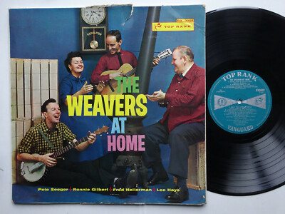 THE WEAVERS At Home - Top Rank/Vanguard LP (1959) Pete Seeger