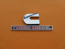 Dodge Ram Turbo Diesel Cummins Side Fender Door Emblem Logo Badge Symbol A43357