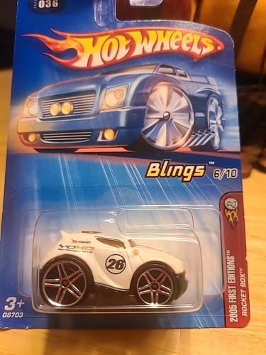 Hot Wheels 2005 G6723 First Editions Blings Block 'o Wood | Meses Sin
