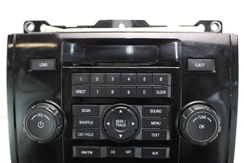 2008 MAZDA TRIBUTE DASH RADIO AUDIO TEMPERATURE CLIMATE BEZEL W/ RECEIVER OEM - Picture 6 of 14