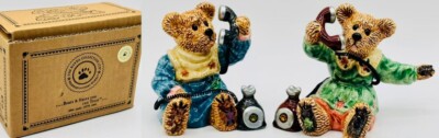 Boyds Bearware Pottery Alexandra&Belle The Spice of life Salt&Pepper Shakers
