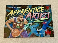2019-20 Panini Court Kings Apprentice Artist #26 Cody Martin Hornets /149