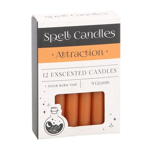 Herbal Magic Spell Casting Wax Candles 12 Pack Pagan Wiccan Protection Happiness - Picture 6 of 21