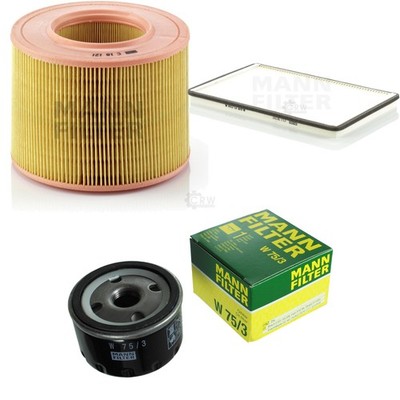MANN-FILTER PAKET für Renault Megane I Coach DA0/1_ 2.0i Klasseic LA0/1_ 1.9 D