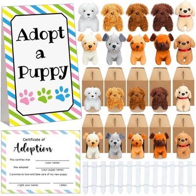 Puppy Party Favors 62 Pcs Adopt A Colorful Blueweenly Style