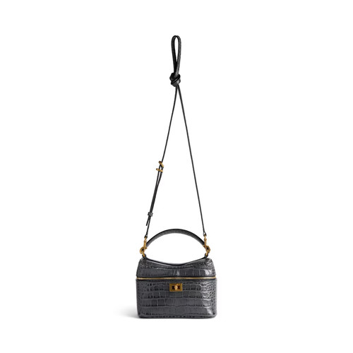 BALENCIAGA Rodeo $2150 Volcanic Rock Vanity Bag New/Authentic