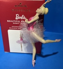 Ballerina Barbie Christmas Ornament Hallmark Keepsake Rare New NIB