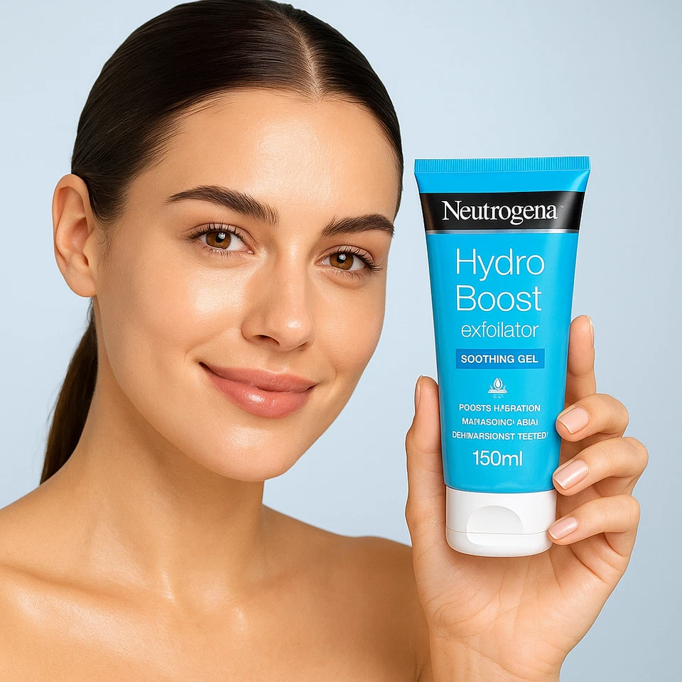 Gel Suavizante Exfoliante Neutrogena Hydro Boost, 150 ml (Pack de 1) Foto 2 de 2