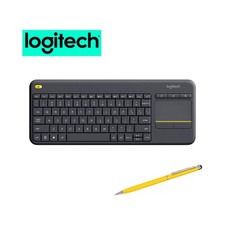 Logitech Wireless Touch TV Keyboard K400 Plus for Computers Laptops with