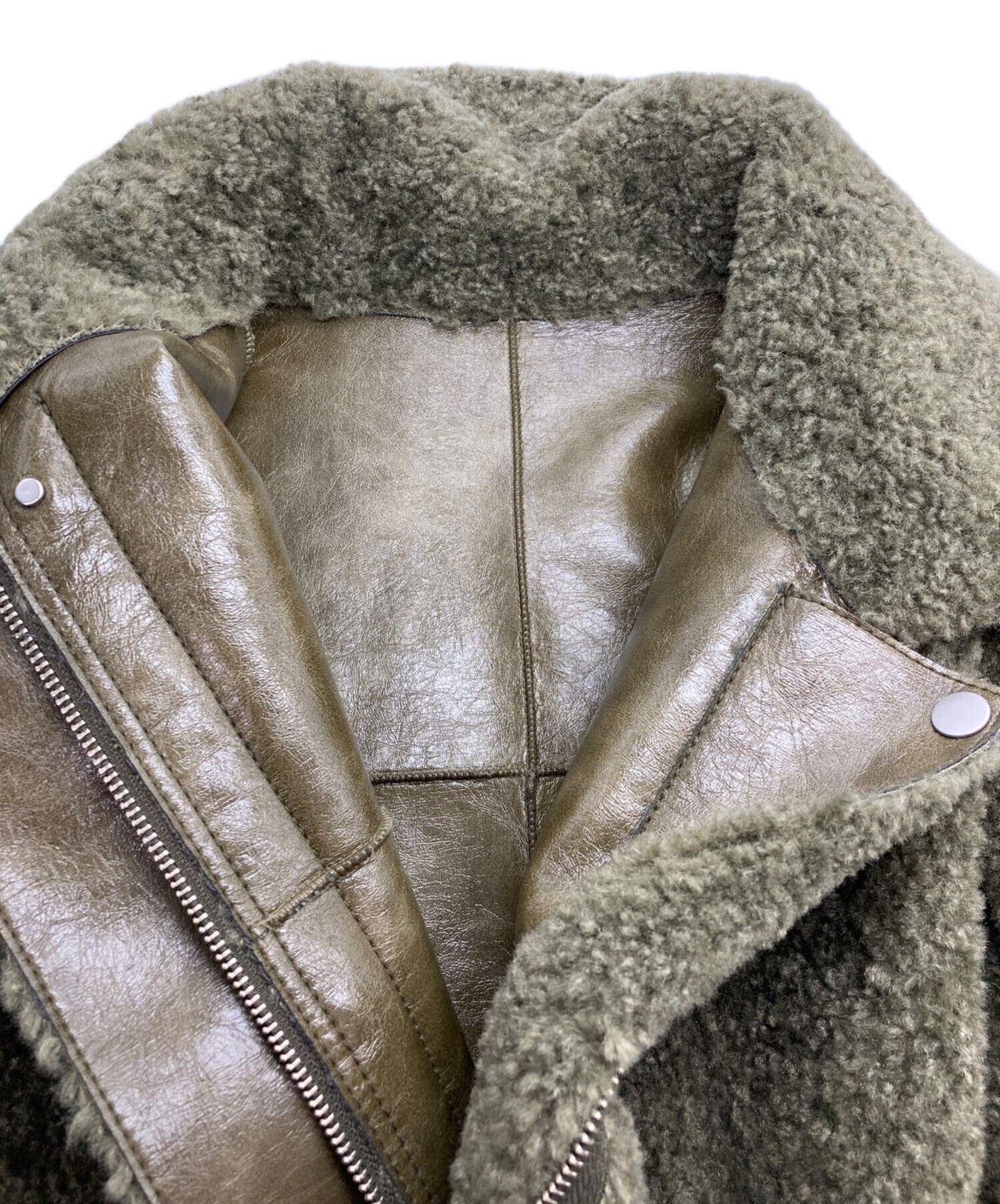 Ameri UND REVERSIBLE BONDING JACKET/ Green/ Size:… - image 5