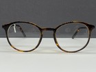 Brille Herren Damen rund braun Havanna Panto Federscharnier AC 13A 49 20 138