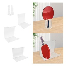 Pingpong Paddle Display Stand Pingpong Paddle Storage Rack Acrylic Easy Get