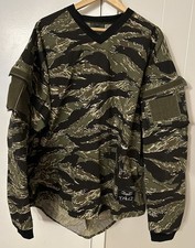 VALKEN TACTICAL TIGER STRIPE CAMO MENS LONG SLEEVE PAINTBALL JERSEY SHIRT XXL